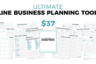 Ultimate Online Business Planning Toolkit $37