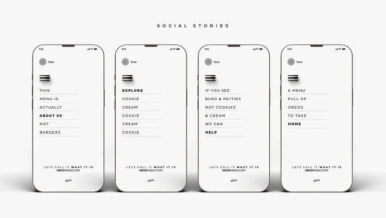 Oreo reimagines ubiquitous internet menu icon to dole out discounts
