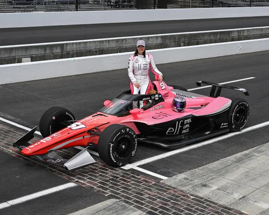 E.l.f. empowers women at Indy 500 with racetrack-themed ‘Lip Oil Change’