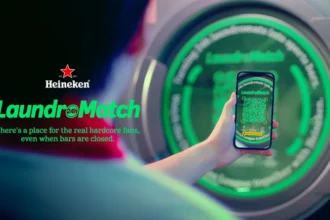 Heineken transforms laundromats into late-night sports viewing spots