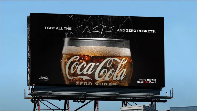 Coke lends Zero Sugar a voice in ads, TikTok filter referencing 2000s pop hit