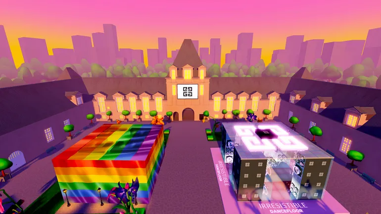 Givenchy Beauty makes over Roblox space for Pride Month