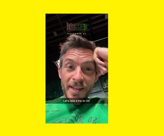 Sociable: Snapchat teams with ‘Wicked’ for first Sponsored Snaps