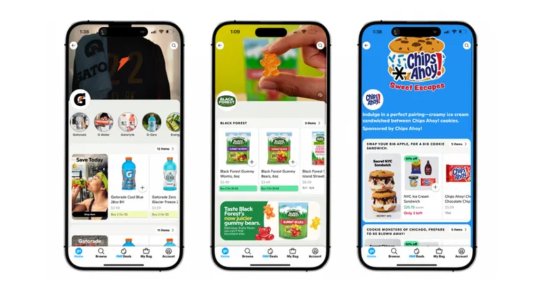 Gatorade, Chips Ahoy among brands testing Gopuff’s new ad features