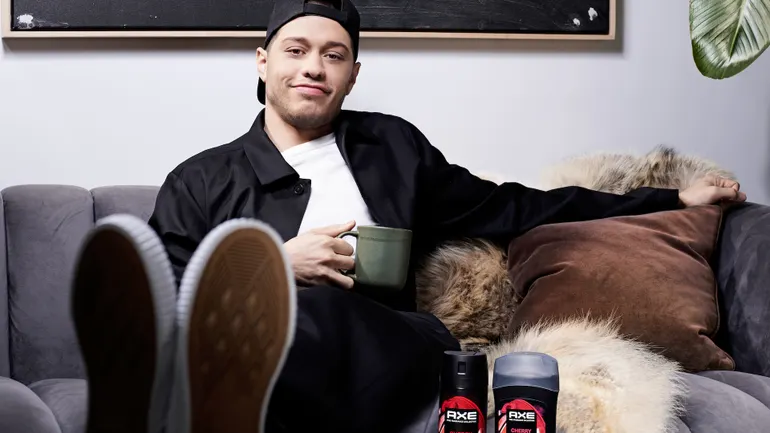 Axe leans on Pete Davidson’s wisdom to help men level up their rizz