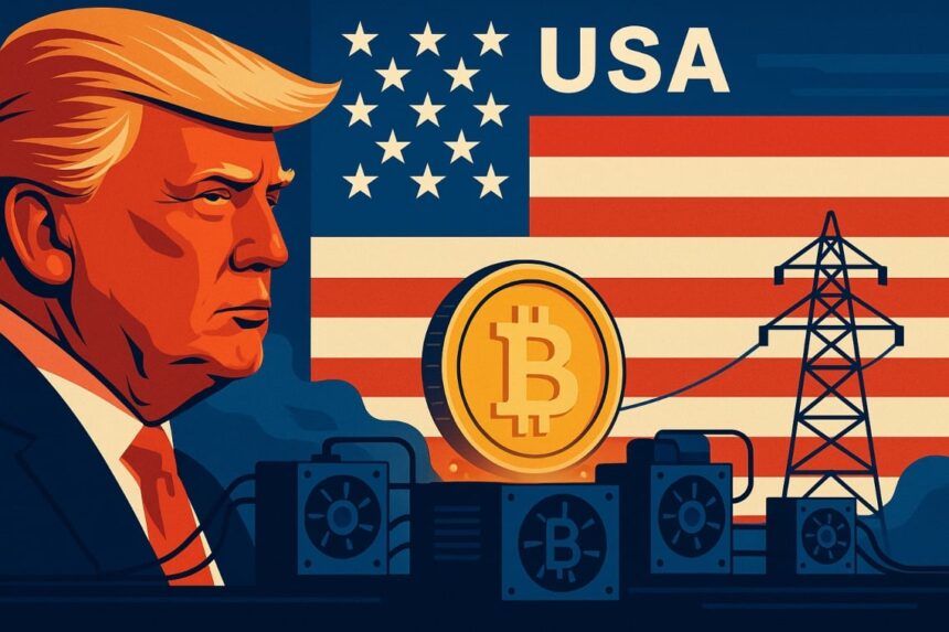 Bitcoin mining in the United States (USA): the new era under Trump