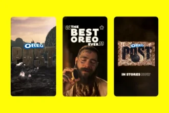 Oreo hypes Post Malone cookie drop with new Snapchat ad format